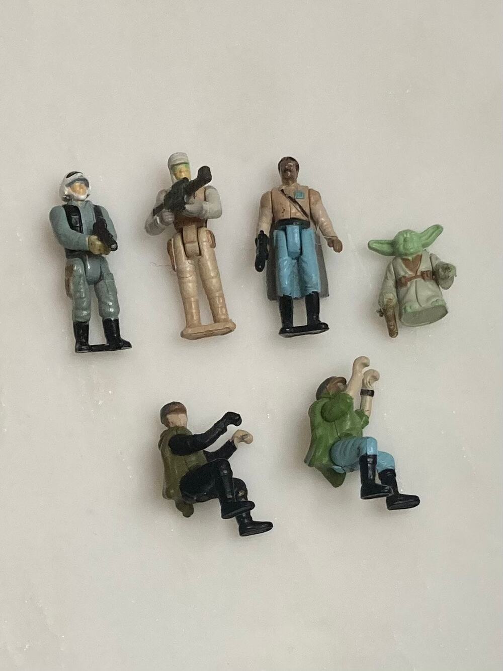 Micro Machines Star Wars Action Fleet, Battle Pack 1, Luke, Lei, Yoda, Lando